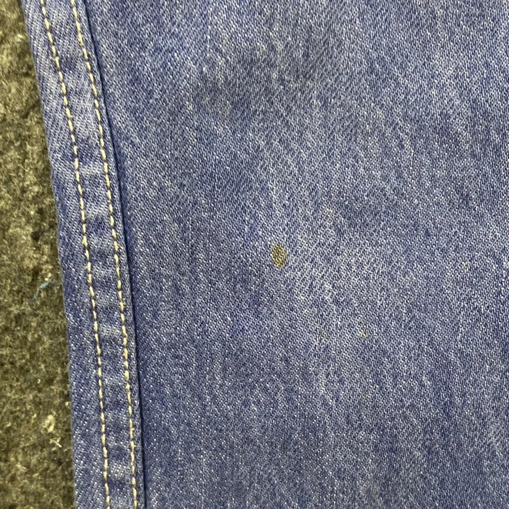 Levis Vintage Men 42x32 Blue Denim 501 Original Fit Button Fly Straight Jeans‎